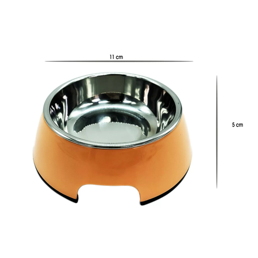 PLATO ALTO PARA MASCOTA ACERO VARIOS COLORES