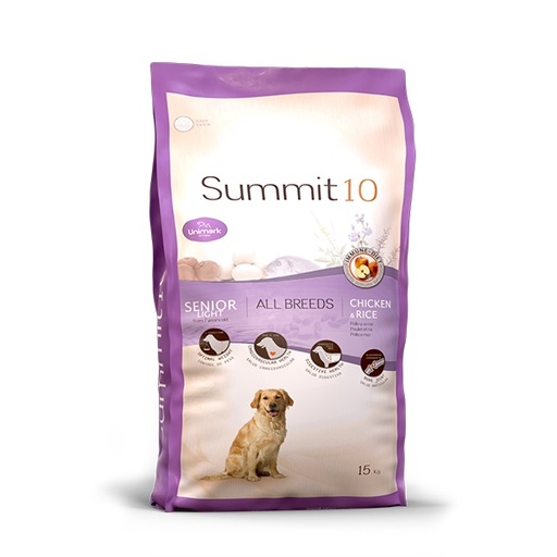 [41020] CONCENTRADO PARA PERRO SUMMIT 10 SENIOR/LIGHT CHICKEN LIFE STAGES 15 KG