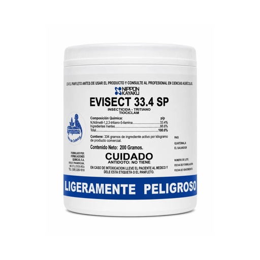 INSECTICIDA EVISECT 33.4 SP