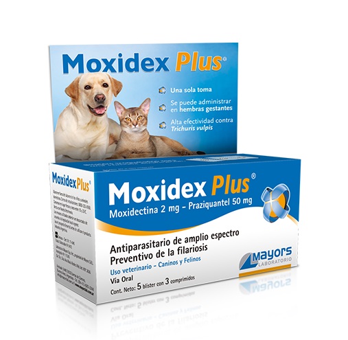 DESPARASITANTE PARA PERRO MOXIDEX PLUS