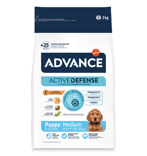 CONCENTRADO PARA PERRO ADVANCE CACHORRO MEDIUM