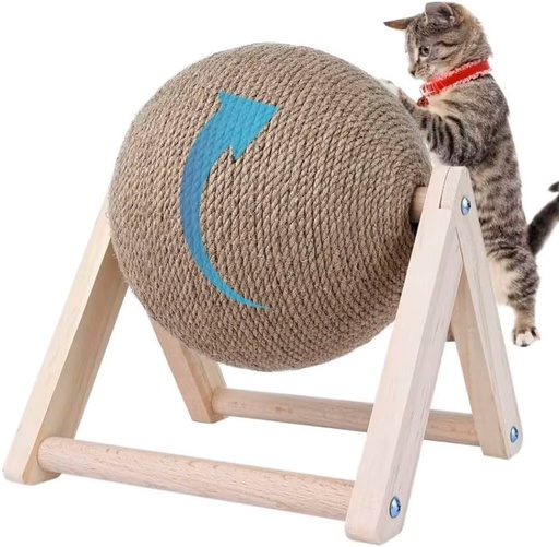 RASCADOR TIPO PELOTA PARA GATO PEQUEÑO