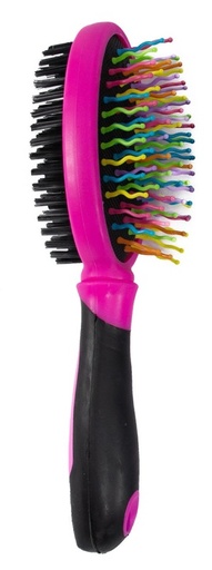 [9888303] CEPILLO PARA MASCOTA  DOBLE FUNCION COLORES