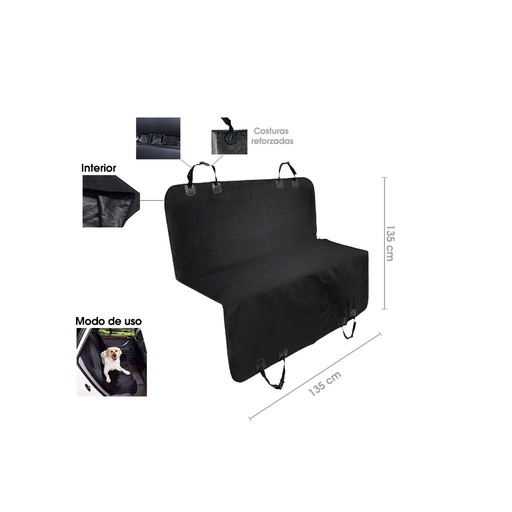 [2024-2527] COBERTOR DE ASIENTO TRASERO PARA MASCOTA