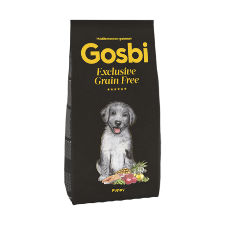 CONCENTRADO PARA PERRO CACHORRO GOSBI EXCLUSIVE GRAIN FREE
