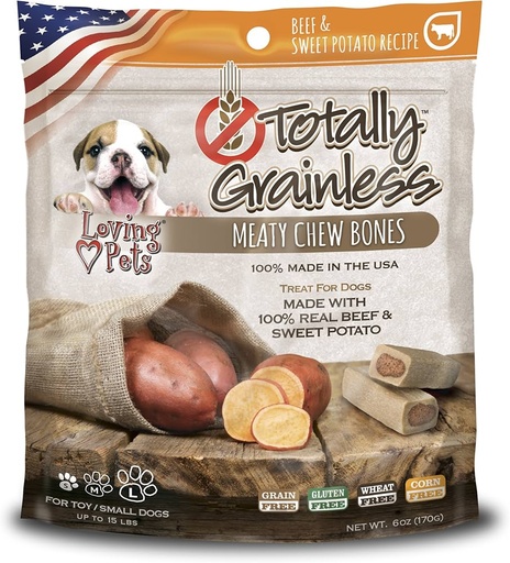 PREMIO NATURAL VALUE BITES DE SALCHICHA BEEF AND SWEET POTATO 170 GRS