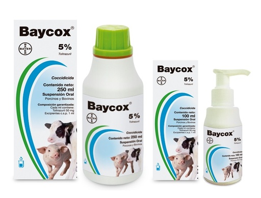 BAYCOX SOLUCION ORAL 5%