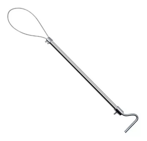 BASTON PARA CAPTURA DE ANIMALES ACERO INOX 