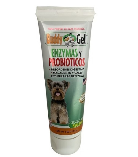 ENZYMAS Y PROBIOTICOS BUDDY GEL 4OZ