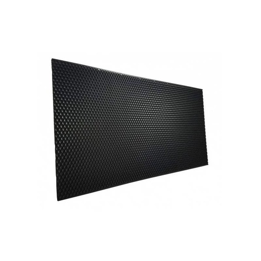 [LAMI01] LAMINA DE PLASTICO ESTAMPADA PARA PANAL DE ABEJA COLOR NEGRO