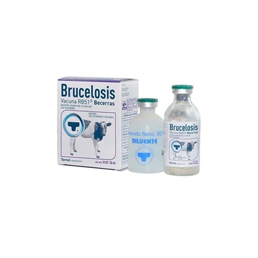 [709] VACUNA BRUCELOSIS RB 51 PARA BECERRA