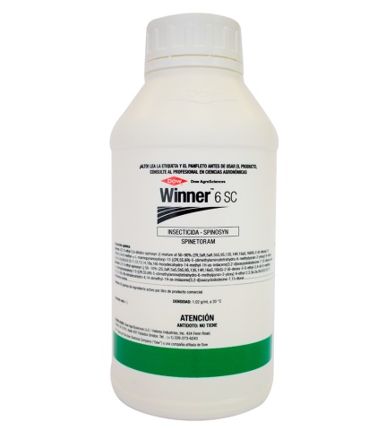 INSECTICIDA WINNER SPINETORAM 6 SC