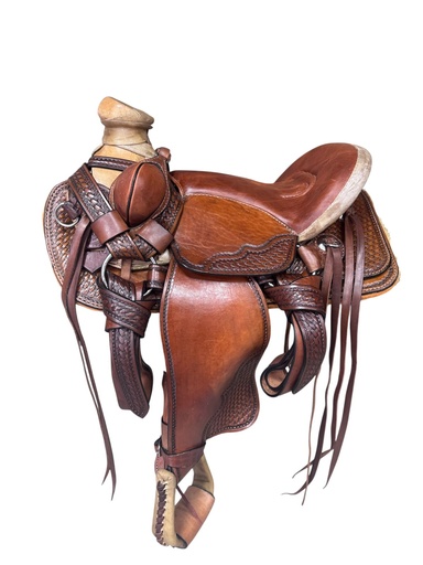[AC0009] MONTURA / SILLA  PARA CABALLO DE TRABAJO PESADO