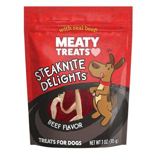 [517984] MEATY TREATS BAC'N CREATIONS MINI BITES 3 ONZ