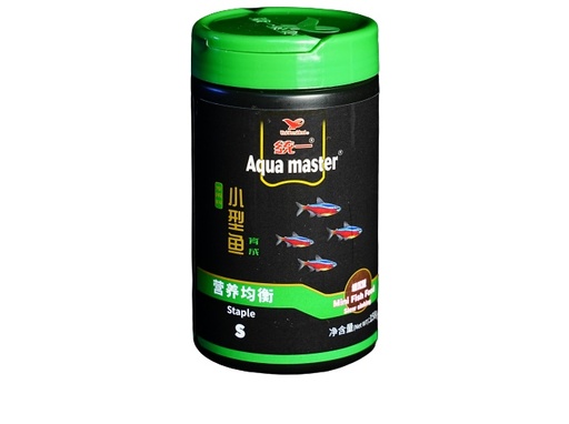 ALIMENTO PARA PECES AQUA MASTER MINI FISH STAPLE 0.8 MM