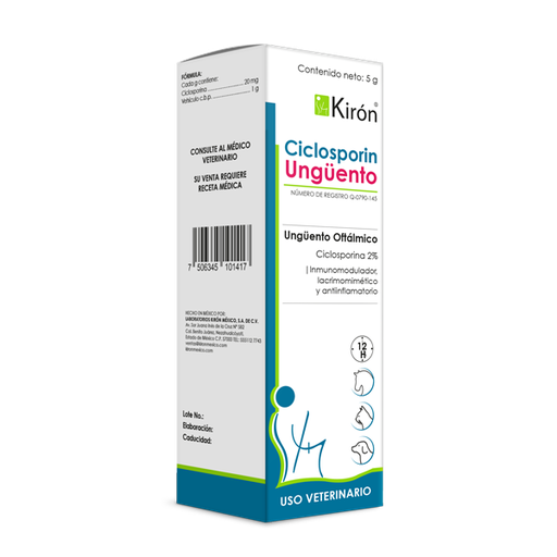 [LKM106A] CICLOSPORIN UNGUENTO 5G KIRON