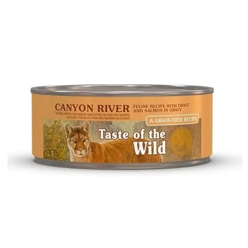 [074198611119] ALIMENTO HUMEDO PARA GATO TASTE OF THE WILD CANYON RIVER 5 OZ