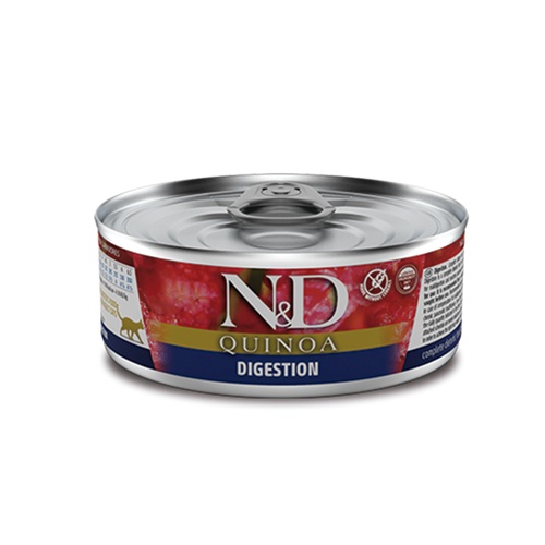 [2130] ALIMENTO HUMEDO PARA GATO EN LATA N&D DIGESTION 80GR