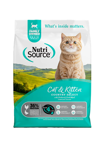 CONCENTRADO PARA GATO NUTRISOURCE CAT AND KITTEN COUNTRY GF