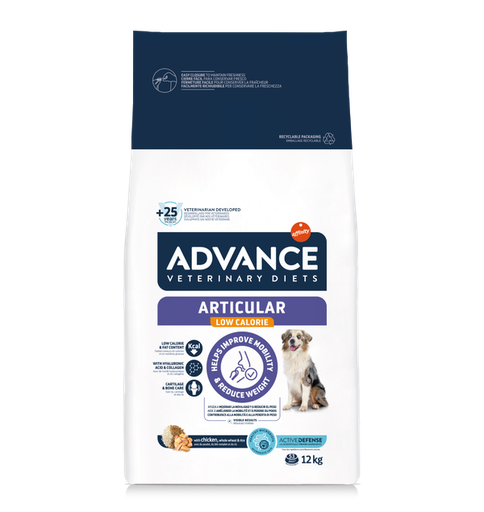 [206455] CONCENTRADO PARA PERRO ADVANCE MEDICADO  ARTICULAR LOW CALORIES 3 KG