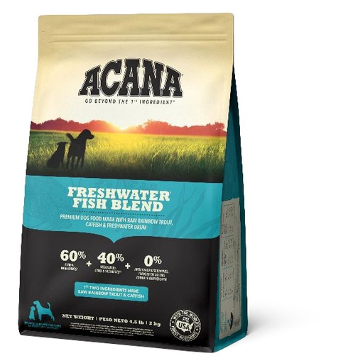 [50245] CONCENTRADO PARA PERRO ACANA FRESHWATER FISH 4.5 LIBRAS