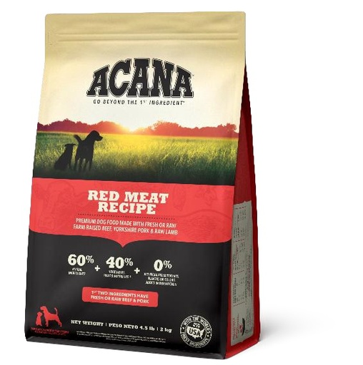[50345] CONCENTRADO PARA PERRO ACANA RED MEAT 4.5 LIBRAS