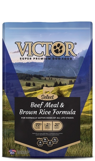 CONCENTRADO PARA PERRO VICTOR BEEF MEAL AND BROWN RICE 40 LIBRAS