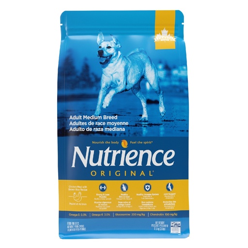 CONCENTRADO PARA PERRO NUTRIENCE ORIGINAL ADULT MEDIUM BREED CHICKEN