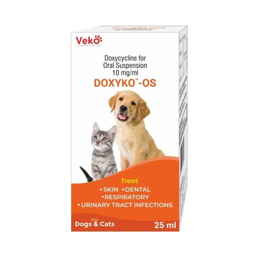 DOXICICLINA SUSPENSION ORAL DOXYKO- OS x 25 ML