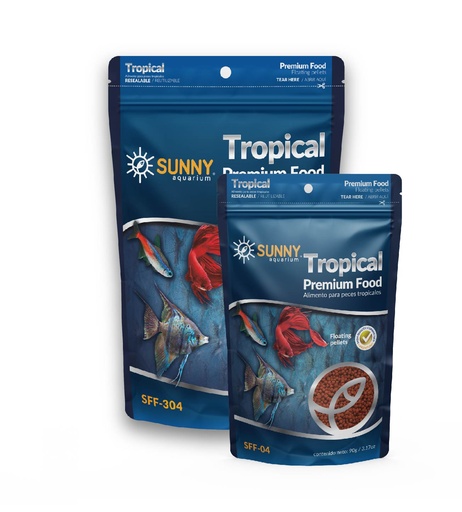[SFF-04] ALIMENTO PARA PECES TROPICALES SUNNY