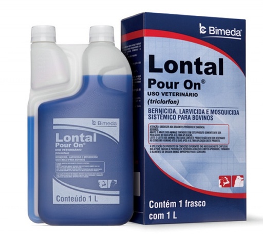 DESPARASITANTE ECTOPARASITICIDA LONTAL TRICLORFON x 1 LITRO