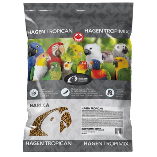 [2-4080553] ALIMENTO PARA AVES TROPICAN HIGH PERFORMANCE 11.34 KG