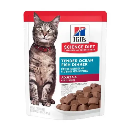 [CPF3] ALIMENTO HUMEDO PARA GATO SCIENCE DIET ADULTO OCEAN POUCHE