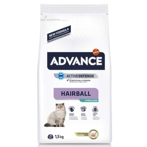 [218649] ADVANCE CAT HAIRBALL STERILIZED 1.5 KG