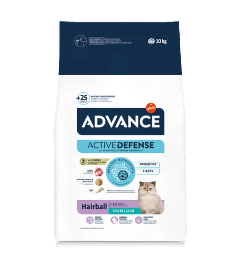 [218649] CONCENTRADO PARA GATO ADVANCE HAIRBALL STERILIZED 1.5 KG