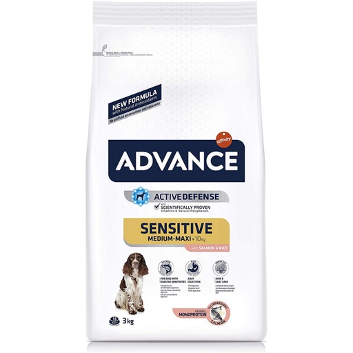 ADVANCE VETERINARY DIETS DOGS SENSITIVE WITH SALMON