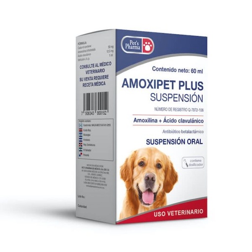 [PET233] AMOXIPET PLUS SUSPENSION 60ML