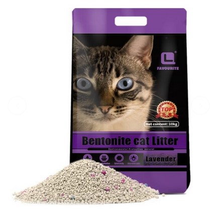 [F12122] ARENA PARA GATO FAVORITE BENTONITE AROMA A LAVANDA 10 KG