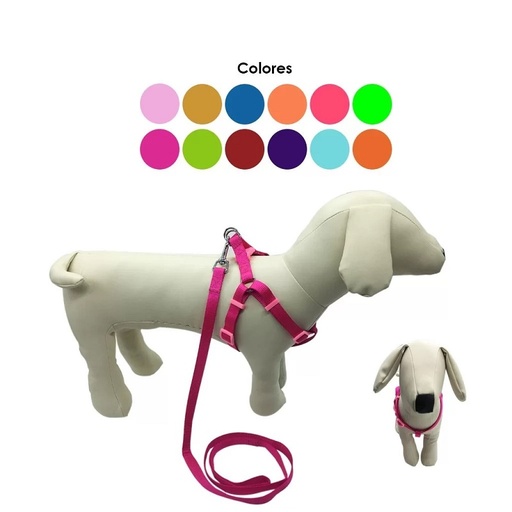 ARNES CON CORREA PARA MASCOTA VARIOS COLORES