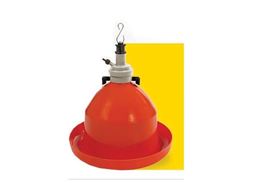 BEBEDERO PARA POLLOS O GALLINAS AUTOMATICO DOBLE FIN