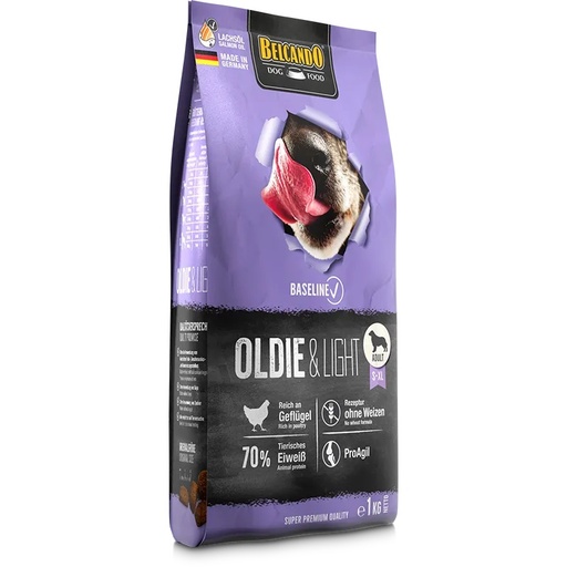 [SMA-0617-AA] CONCENTRADO PARA PERRO BELCANDO BASELINE OLDIE AND LIGHT 1 KG