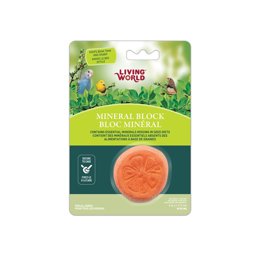 [2-4882186] BLOQUE MINERAL PARA AVES DE NARANJA