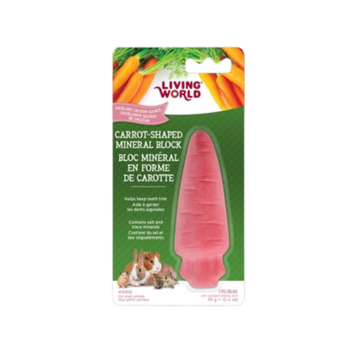 [2-5061022] BLOQUE MINERAL PARA ROEDORES DE ZANAHORIA