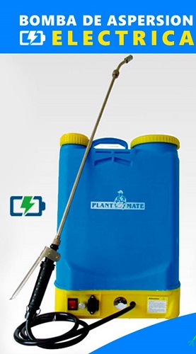 [ROC-025] BOMBA FUMIGADORA ROCIADORA ELECTRICA PLANTMATE 16 LITROS