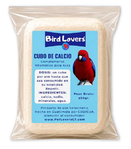 [04 00065] CALCIO PARA AVES BIRD LOVER
