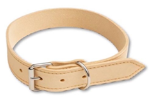 COLLAR DE CUERO TRADICIONAL PET LOVER 