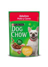[12478200] ALIMENTO HUMEDO PARA PERRO DOG CHOW ADULTO POLLO Y CARNE 100 GRS