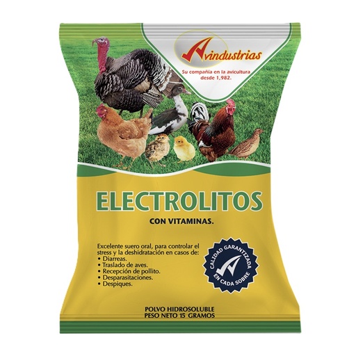 ELECTROLITOS CON VITAMINAS