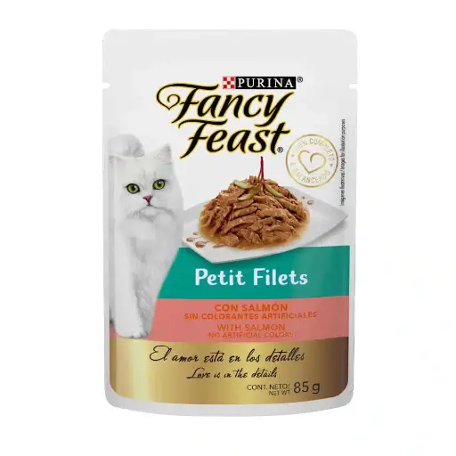 [12458231] FANCY FEAST POUCH FILETE SALMON 85 GR