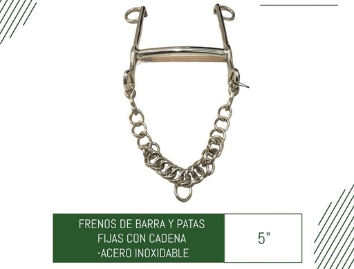 [HI-200-19] FRENO DE BARRA Y PATAS RIGIDAS CON CADENA